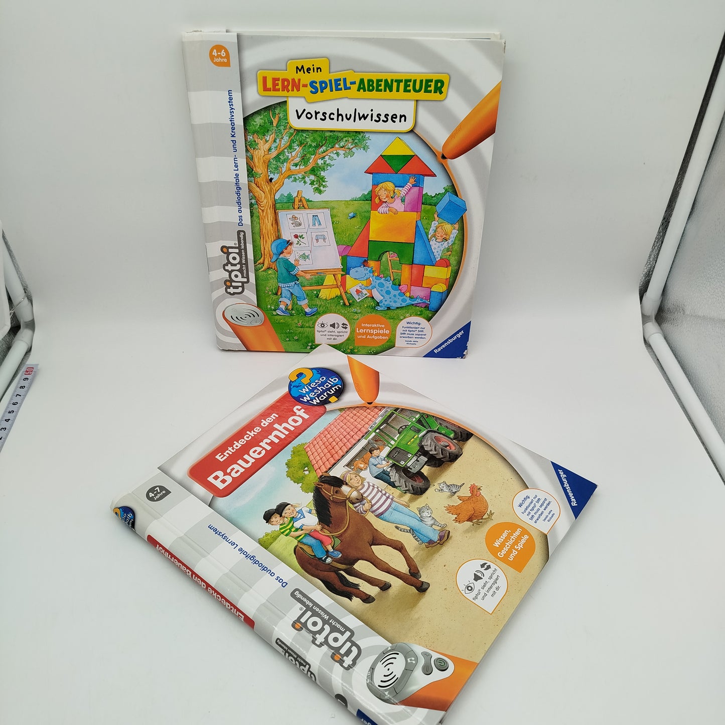 Ravensburger tiptoi Buch-Set – Vorschule & Bauernhof Lernspiel
