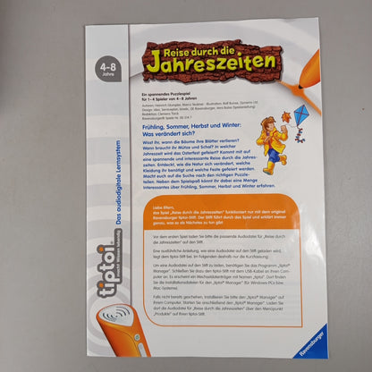 Ravensburger tiptoi Reise Jahreszeiten Lernspiel