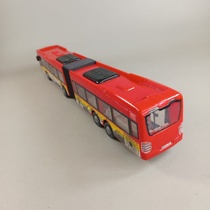 City Express Spielzeugbus – roter Gelenkbus, sehr gut