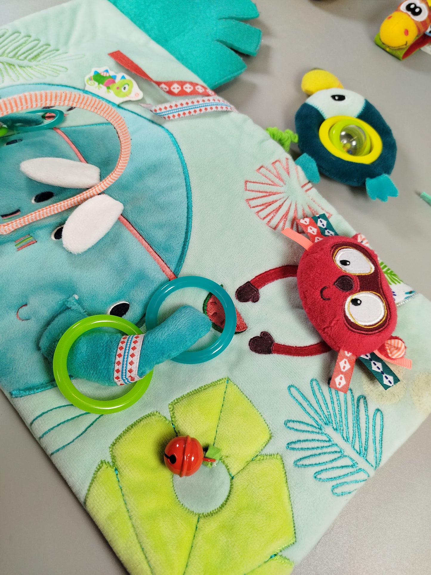 Baby Motorik- & Stoffspielzeug Bundle (5-teilig)