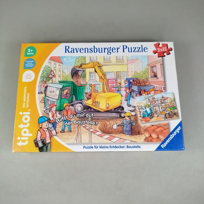 Ravensburger Bundle tiptoi Fahrzeuge Puzzle & Buch