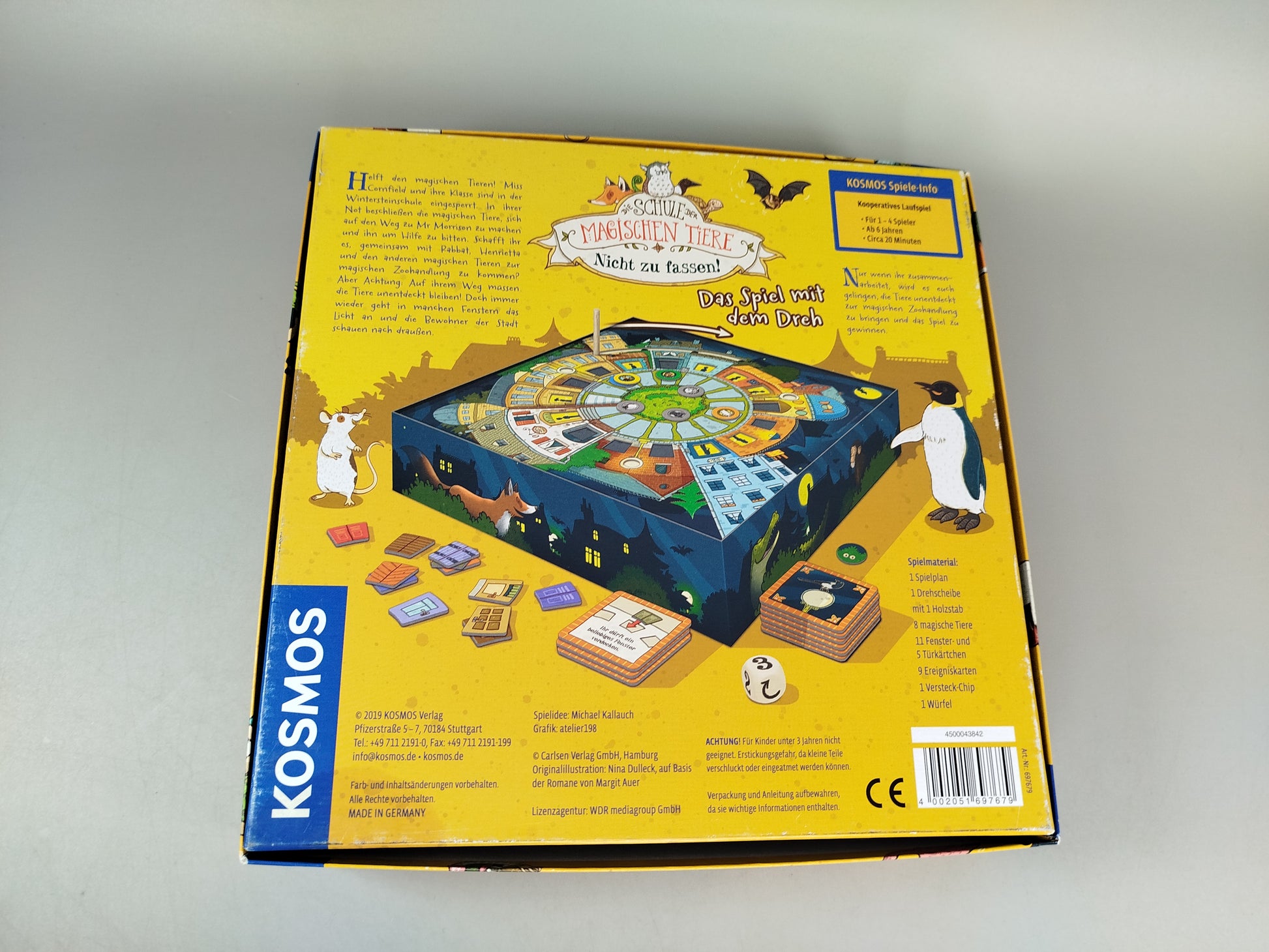 Kosmos Brettspiel - Schule der magischen Tiere – Nicht zu fassen!