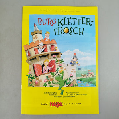 HABA Burg Kletterfrosch 303631 Brettspiel,gebraucht,ab 3 4 5 Jahre | ✅ geprüft 