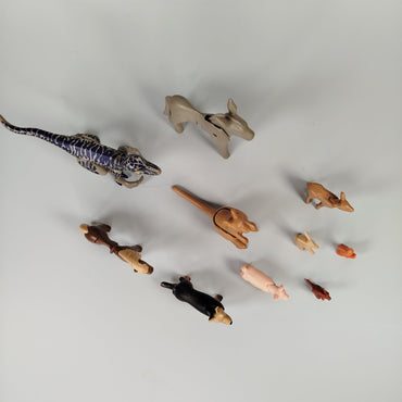 Playmobil Tierfiguren-Set - Bauernhof, Wildtiere - 10er-Set