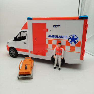 Bruder MB Sprinter Ambulanz 02676 mit Zubehör