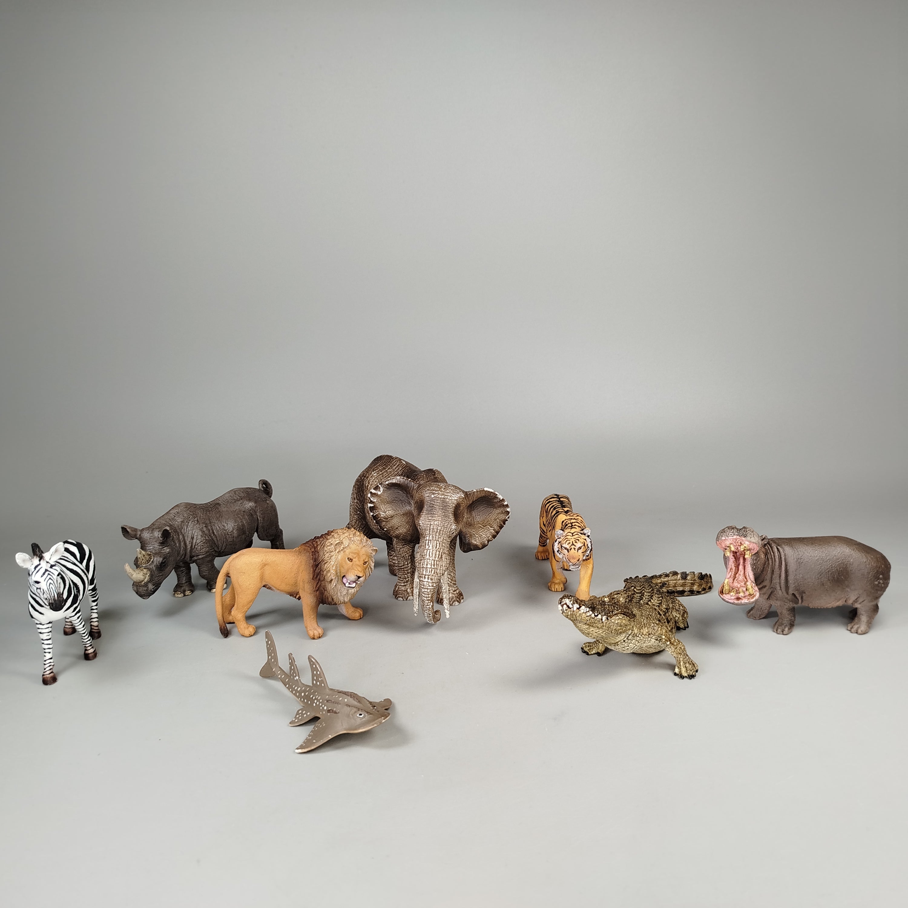 Schleich Zoo Tierfiguren Set von 8, sehr gut erhalten
