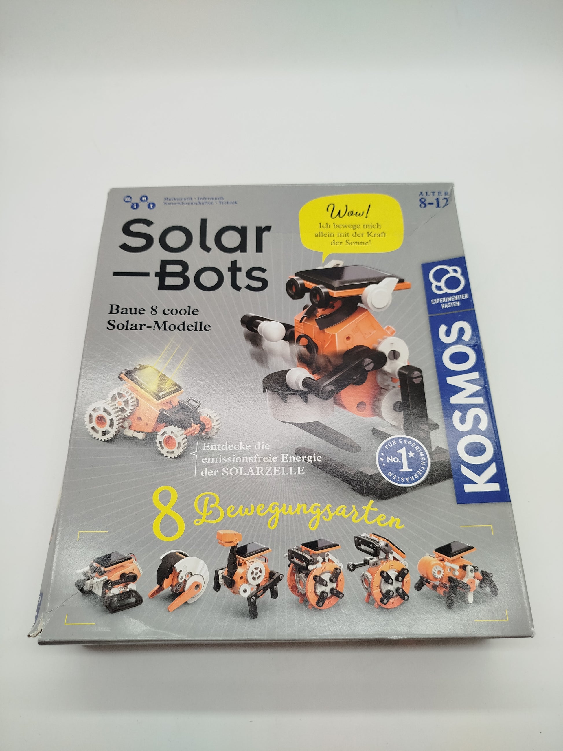 Kosmos Solar-Bots Set - 8 Modelle, wie neu
