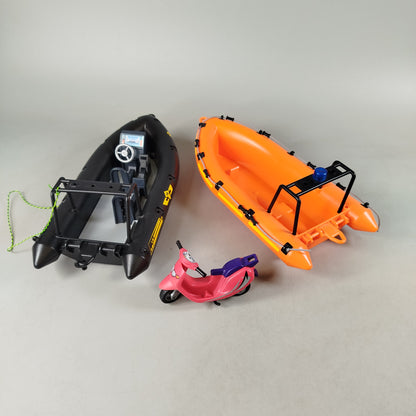 Playmobil Bundle Set von 3 Boote & Motorroller ab 3 4 5 Jahre | ✅ geprüft 