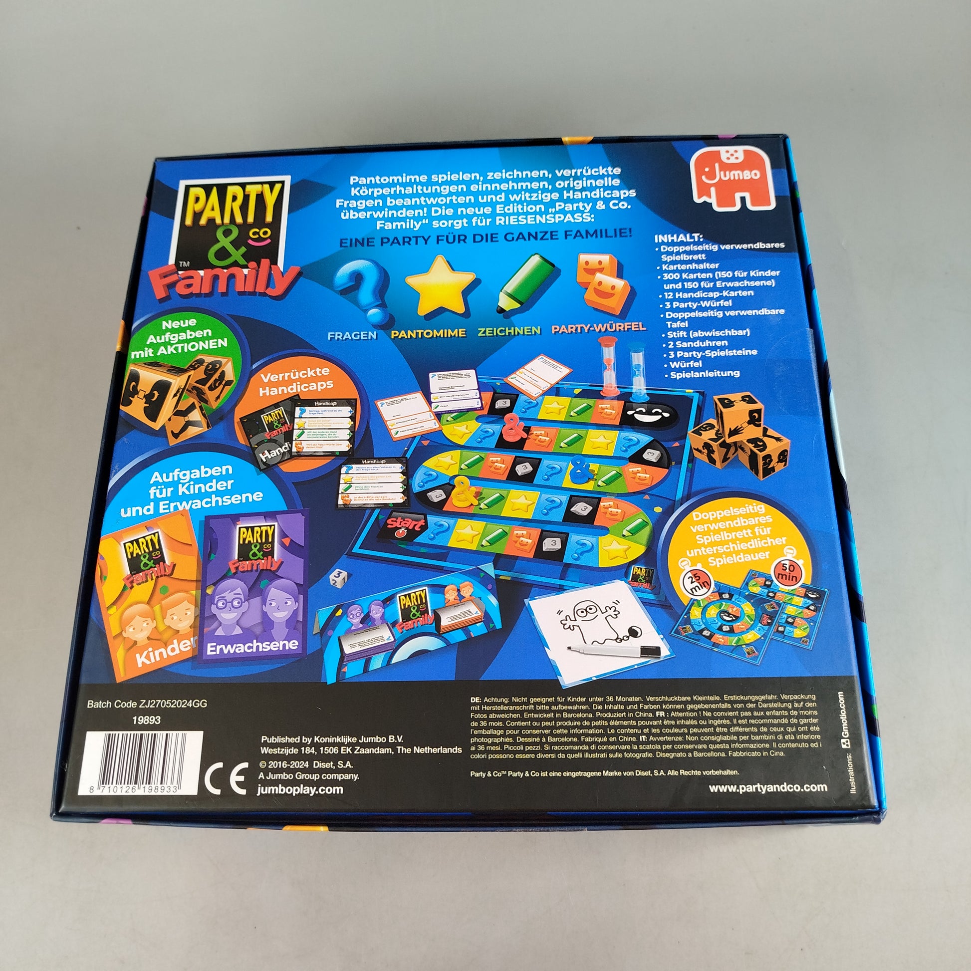 Jumbo Spiele Party & Co. Family 18893 Spiel, neu, ab 6 7 8 Jahre | ✅ geprüft 