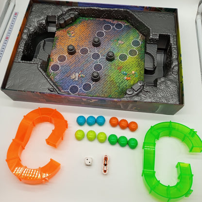 Ravensburger Brettspiel – Kakerlaloop mit HEXBUG Loop-Tunneln, OVP