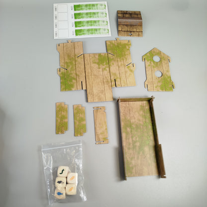 Feuerland Brettspiel Flügelschlag - Komplettset