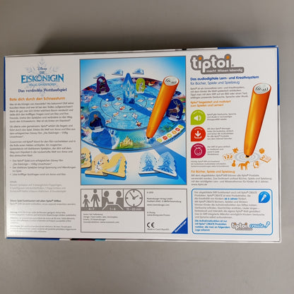 Ravensburger Tiptoi Brettspiel – Disney Die Eiskönigin Das verdrehte Wettlaufspiel