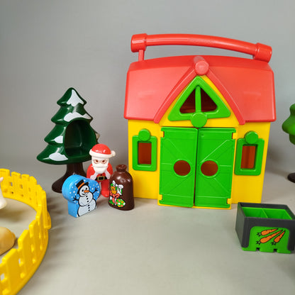 Playmobil Bundle Bauernhof Traktor, Tiere & Figuren