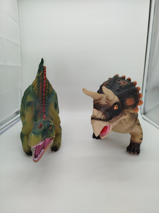 Dinosaurier Set – Triceratops & Spinosaurus 