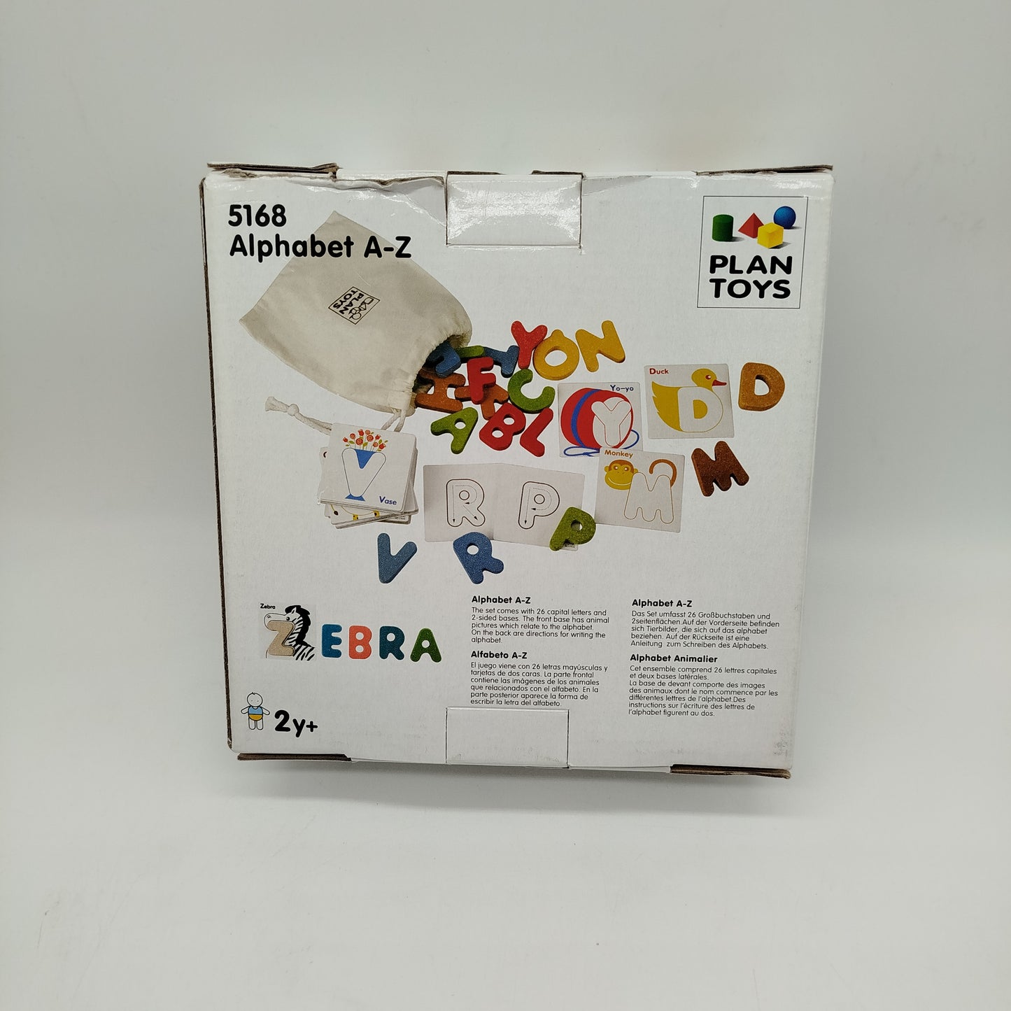 Plan Toys Alphabet Lernspiel A-Z – Buchstaben & Karten, OVP