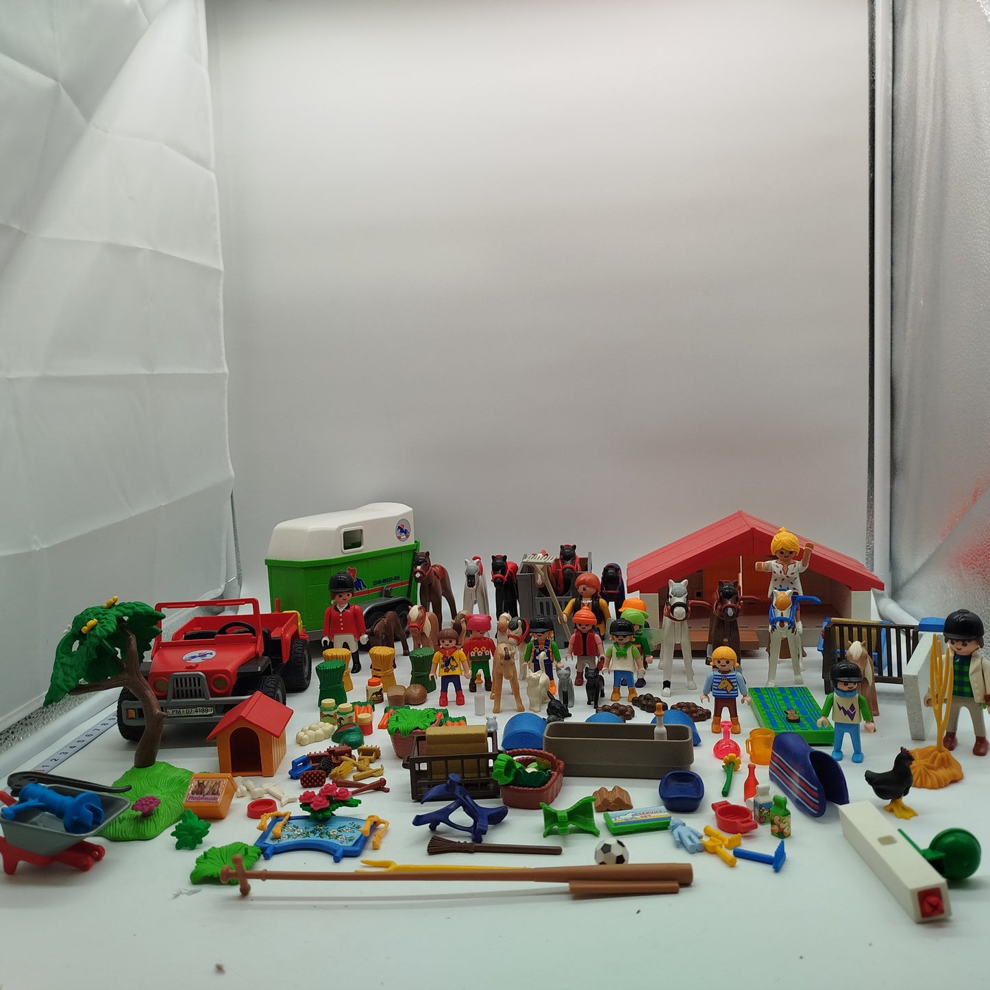 Playmobil Bundle Reiterhof Figuren & Tiere umfangreiches Set