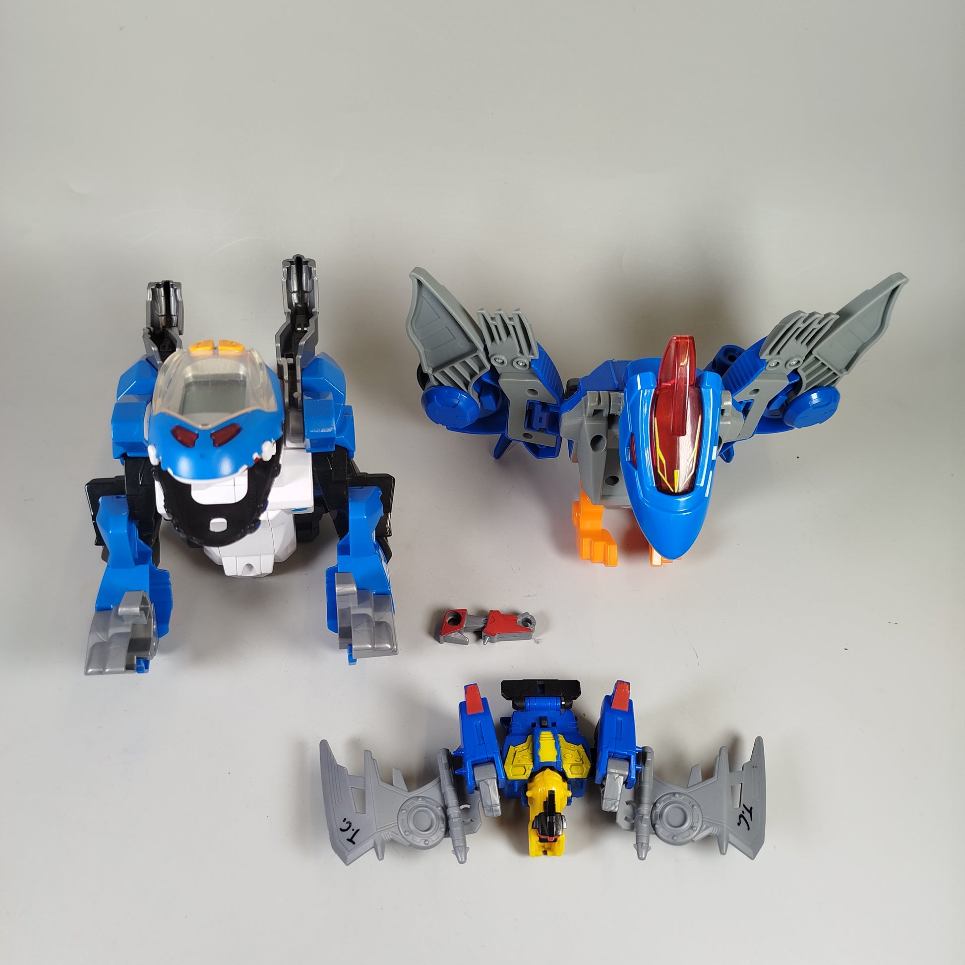  Roboterfigur - Dinosaurier-Transformation - Set von 3
