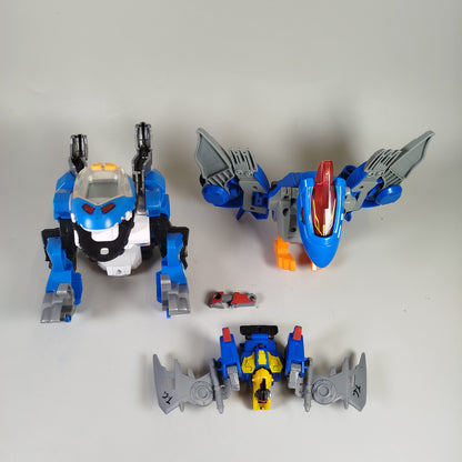  Roboterfigur - Dinosaurier-Transformation - Set von 3