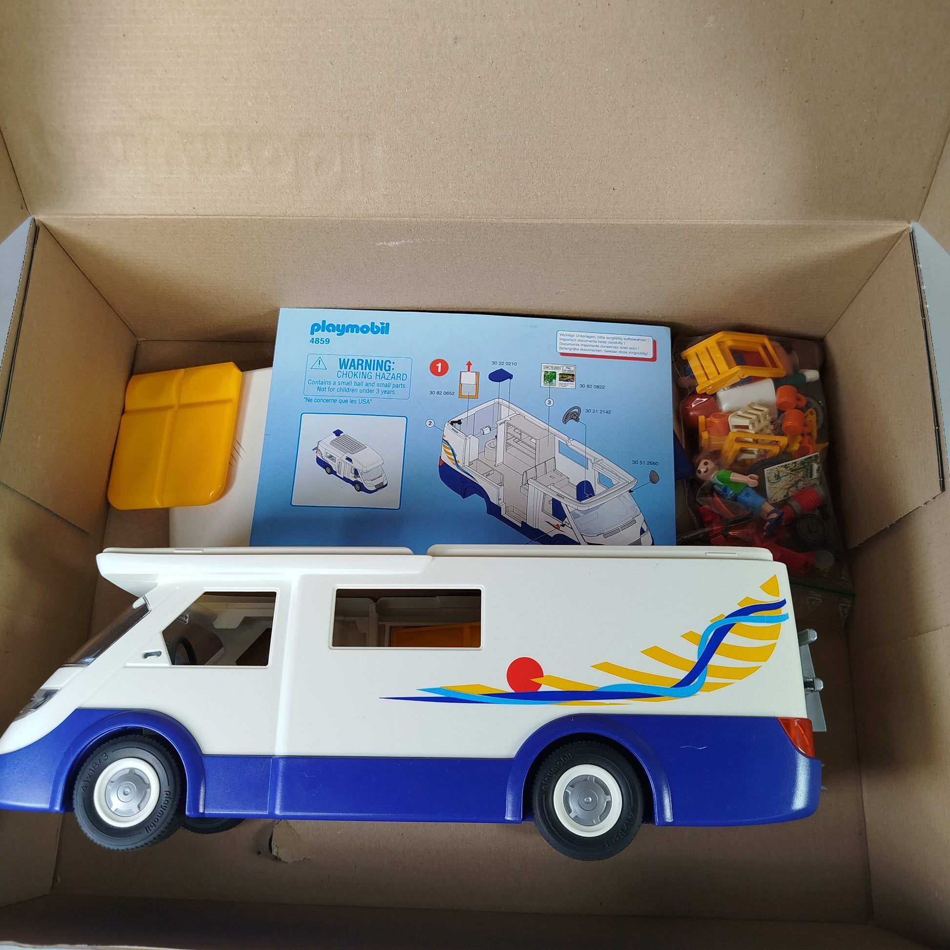 Playmobil Familien-Wohnmobil 4859 Camper Spielset