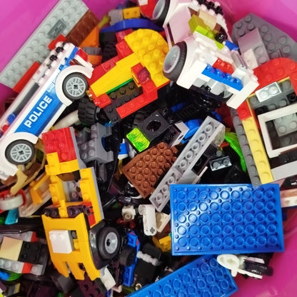 Konvolut LEGO City Polizei & Fahrzeuge ca. 1 kg – gebraucht & gewaschen, ab 6 Jahre 