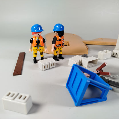Playmobil Bauarbeiter-Spielset mit Zubehör Bauarbeiter-Spielset mit Zubehör