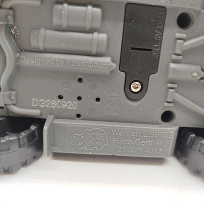 Dickie Toys Bundle Flughafen Panther 019 Löschfahrzeug & Baufahrzeug