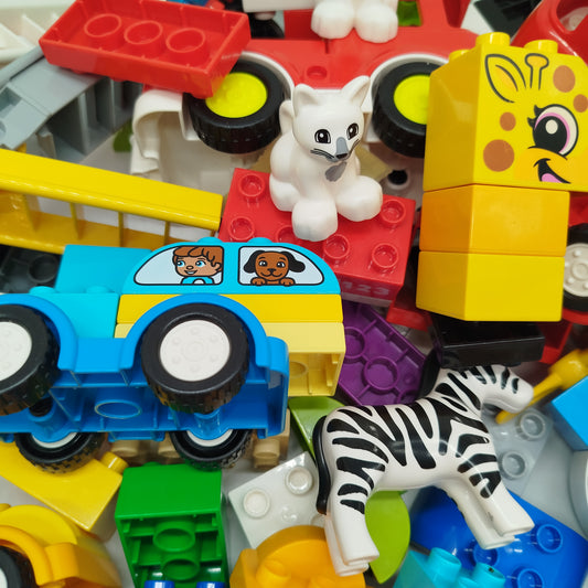 Konvolut LEGO Duplo ca. 1,5 kg Steine & Autos