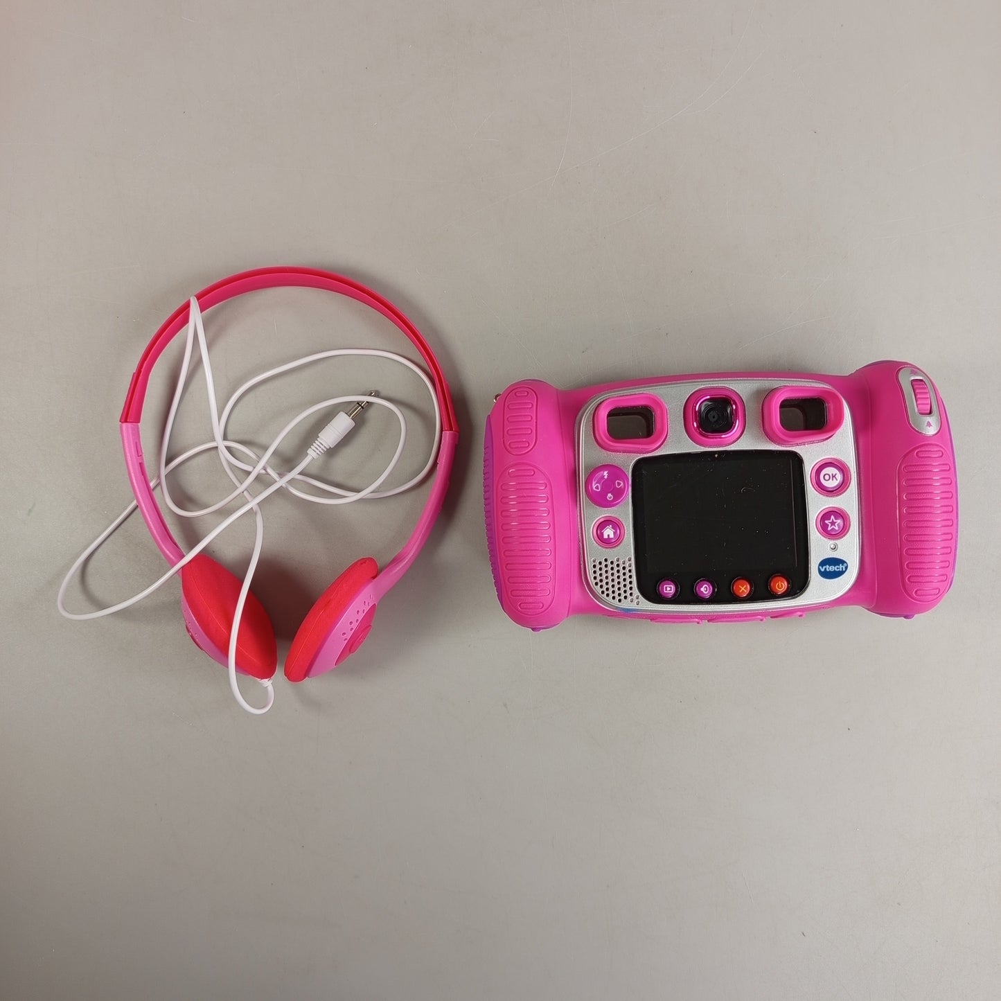 VTech Kidizoom Duo 5.0 Kinderkamera pink – mit Tasche & Zubehör