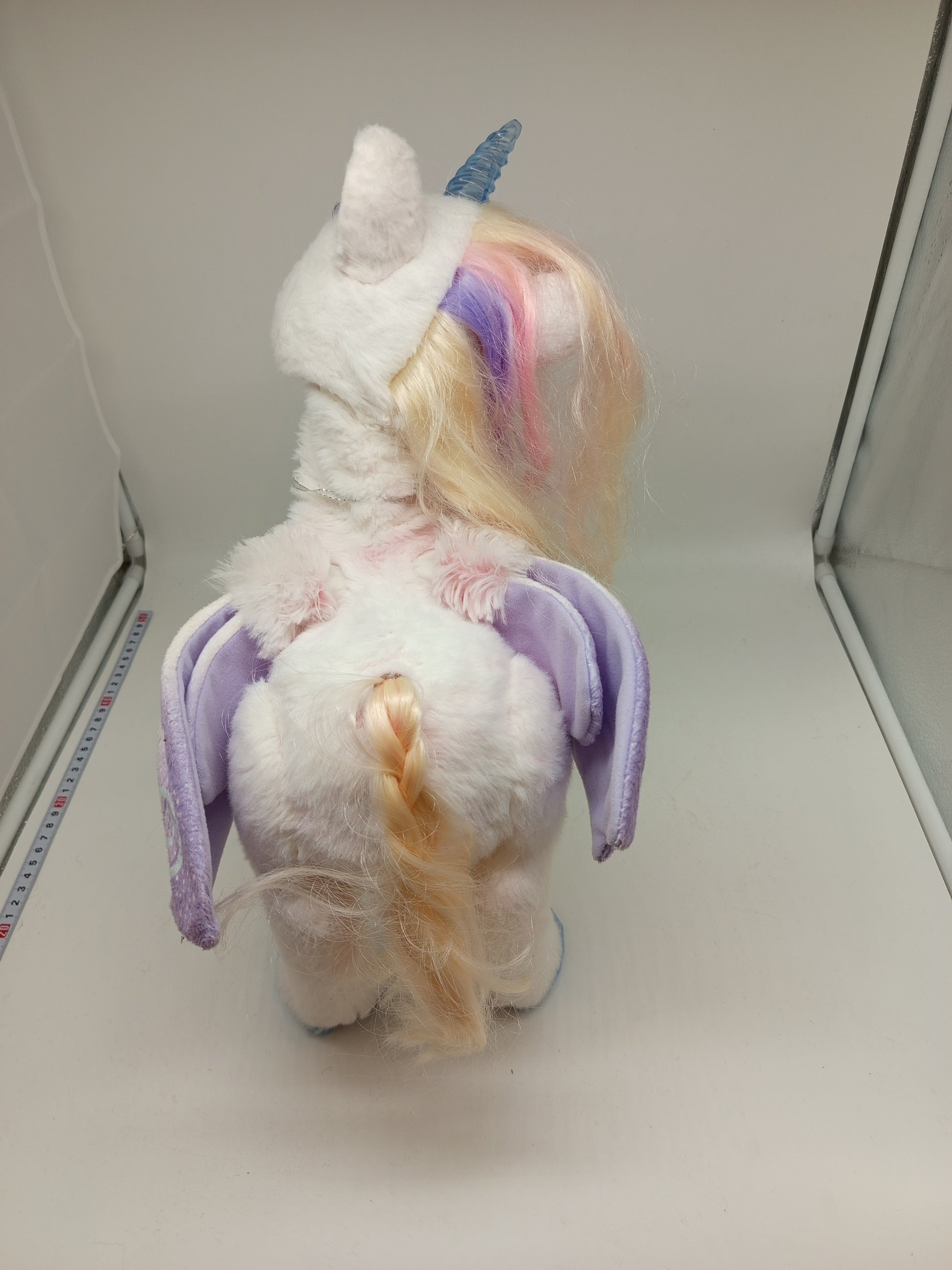 Interaktives Plüsch-Einhorn – leuchtendes Horn, reagiert auf Berührung