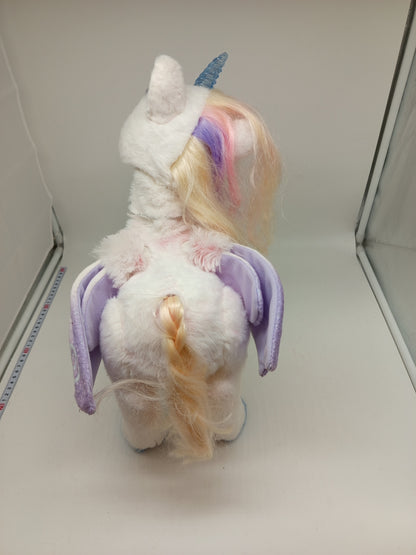 Interaktives Plüsch-Einhorn – leuchtendes Horn, reagiert auf Berührung