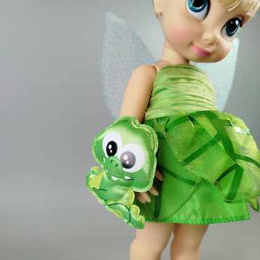 Disney Tinkerbell Kleinkindpuppe mit Flügeln & Plüschtier, Spielpuppe