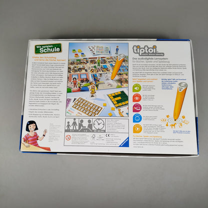 Ravensburger tiptoi Wir spielen Schule Lernspiel 00123