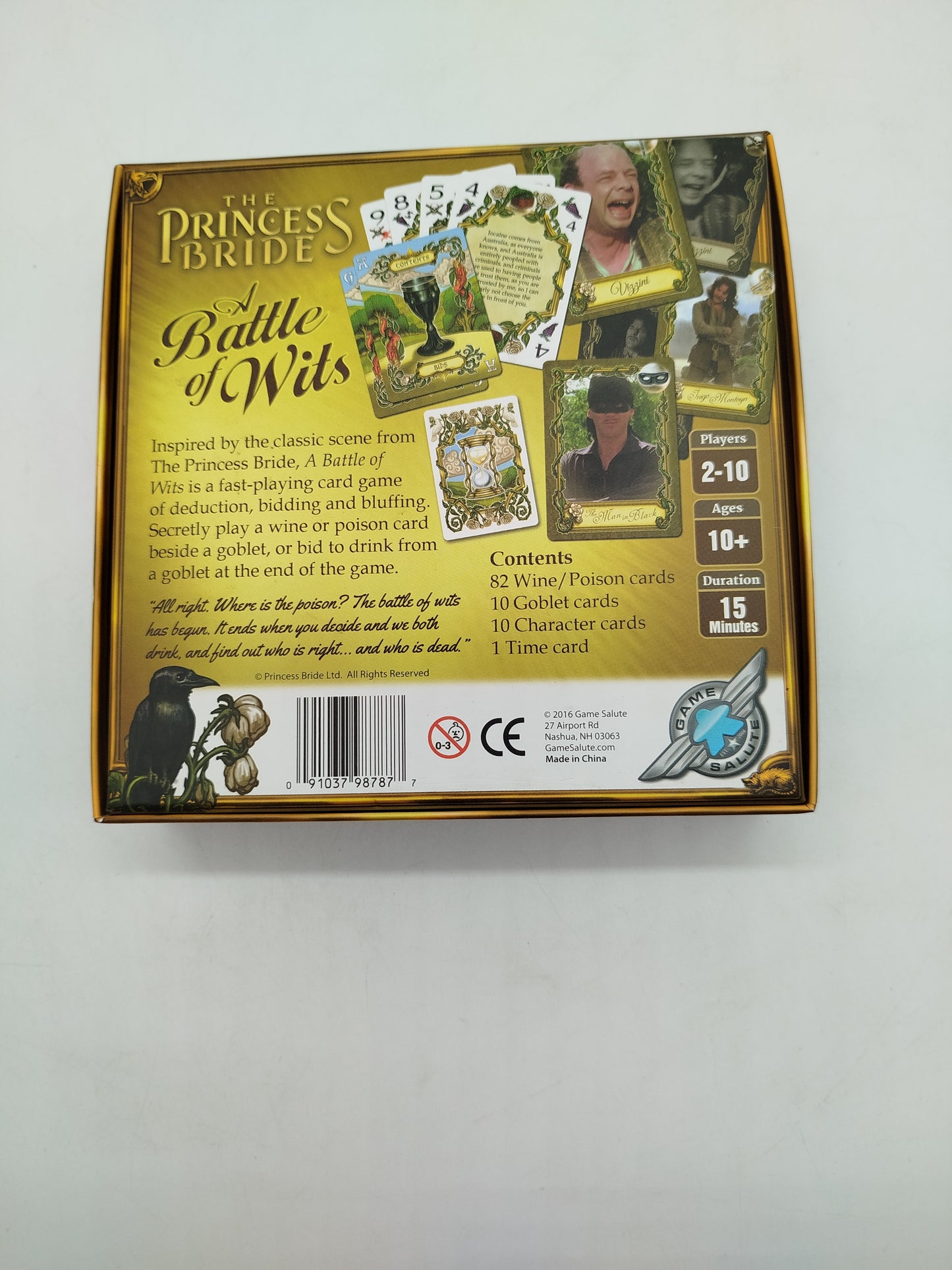 Game Salute The Princess Bride Brettspiel