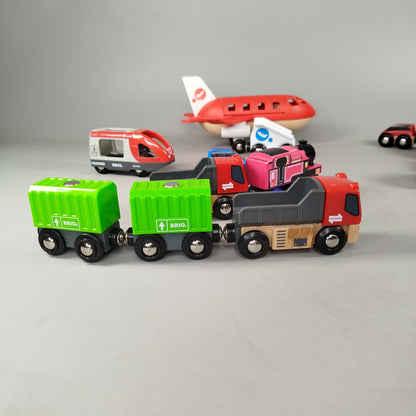 BRIO Bundle Thomas & Friends 14 Züge Autos Flugzeug