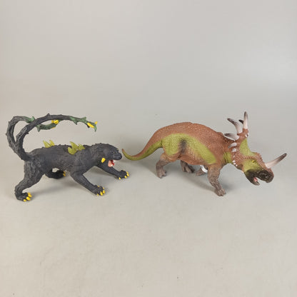 Schleich Bundle Tiere&Dino Set von 6 Figuren, ab 3 4 5 Jahre | ✅ geprüft 