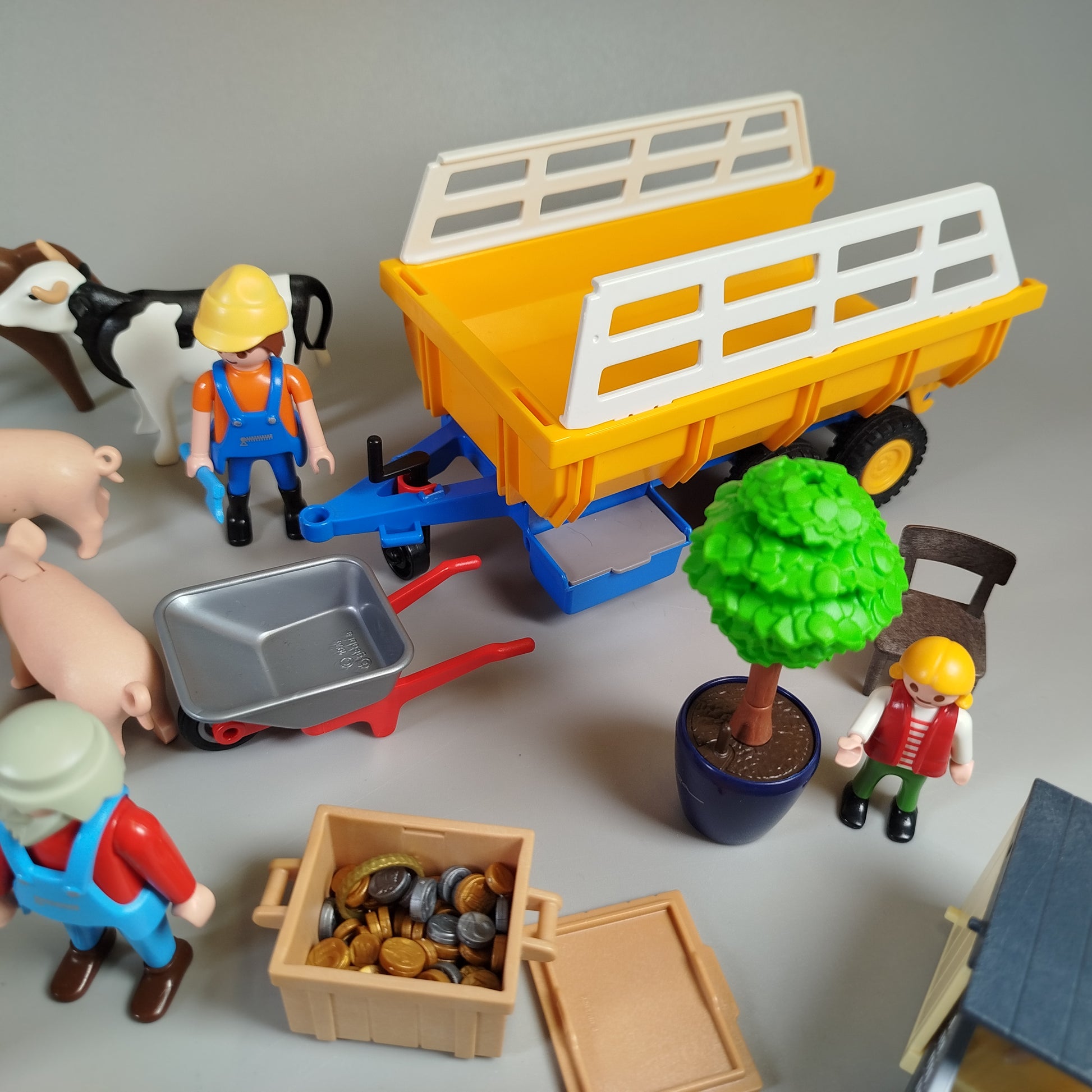 Playmobil Bauernhof Set 4490 – Tiere, Traktor & Zubehör