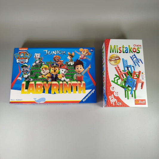 Gesellschaftsspiele - 2er-Set - PAW Patrol & Mistakos