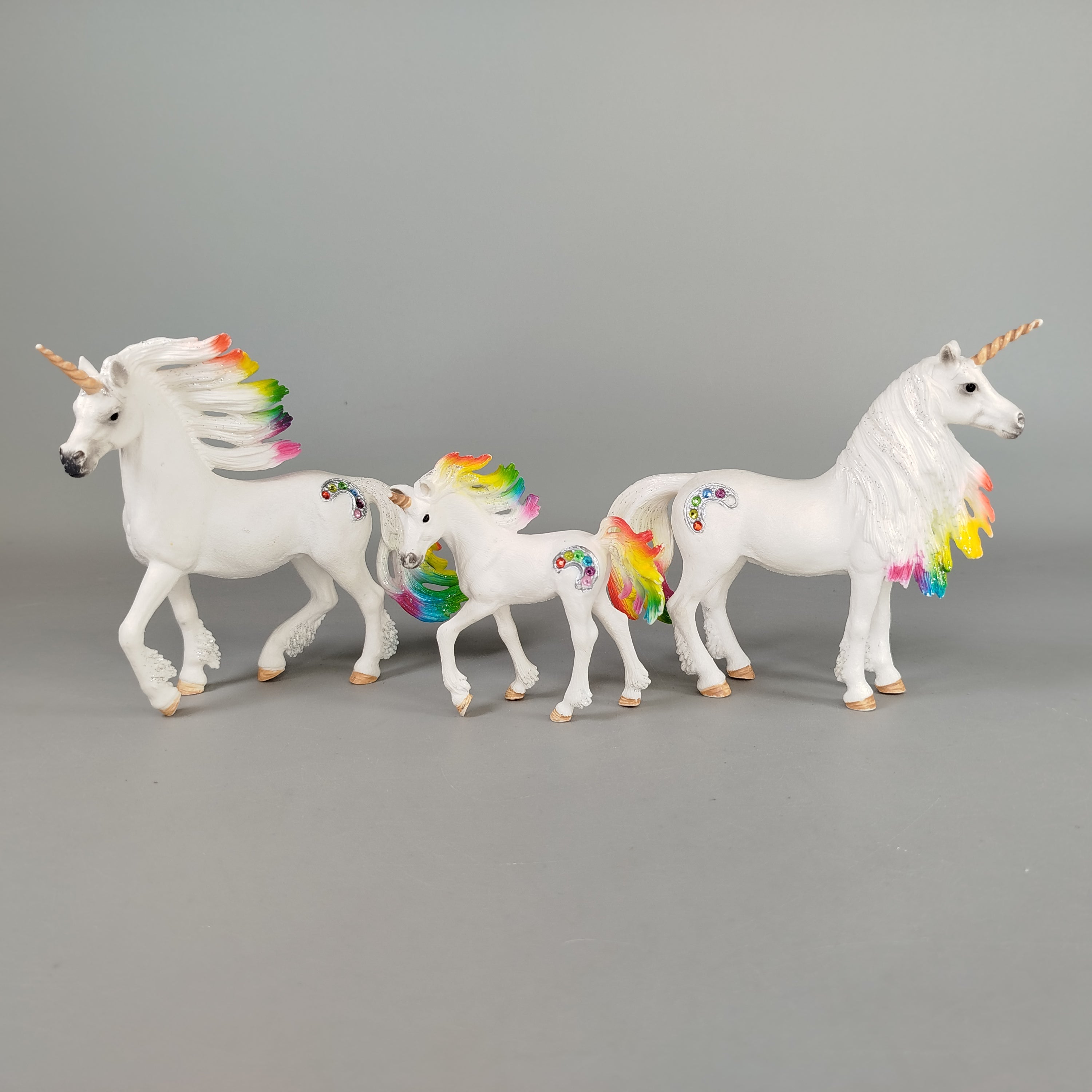 Schleich Einhorn Set – 3 Sammlerfiguren, gut erhalten