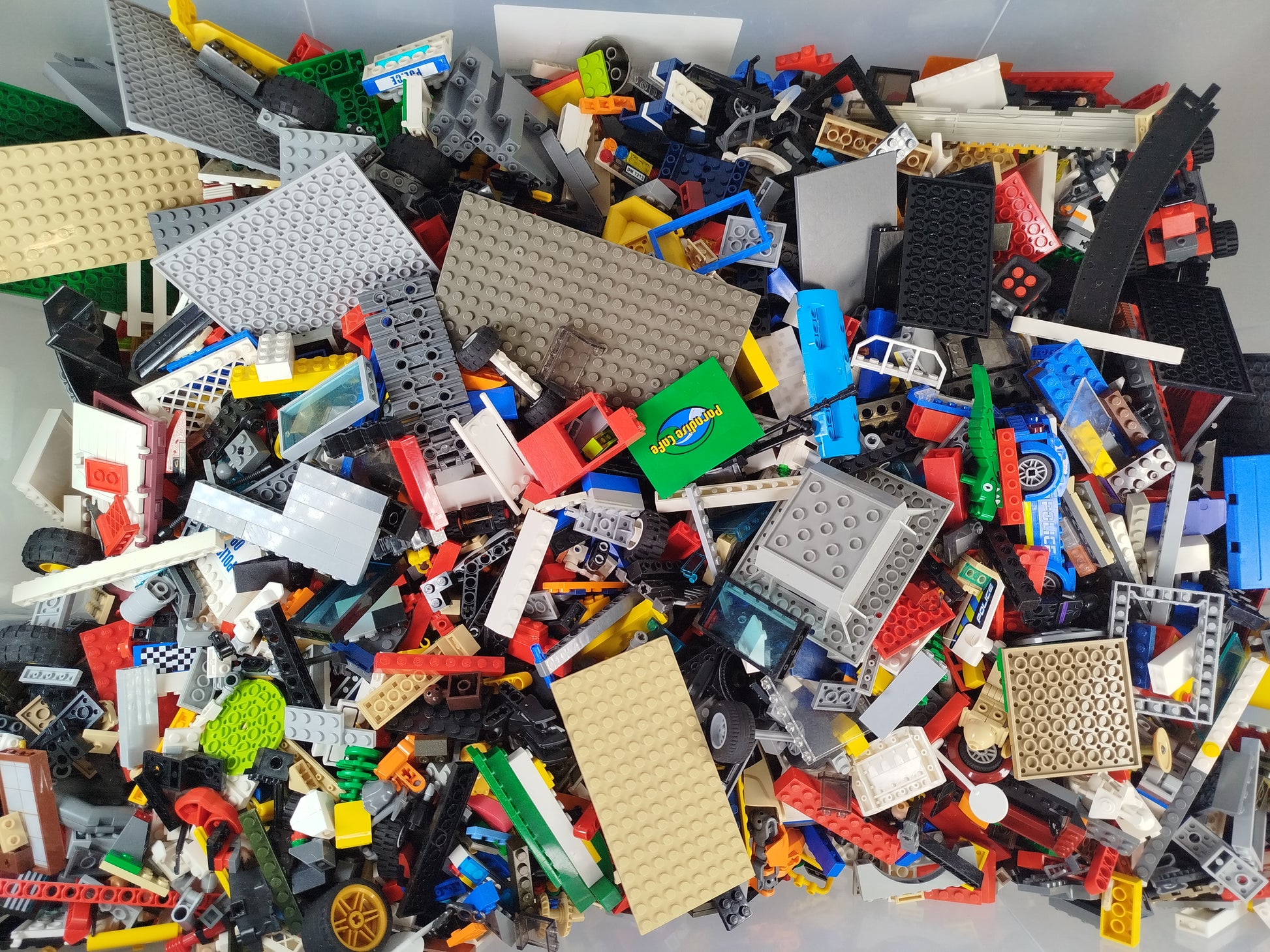 Konvolut ca. 7 kg Bausteine - Lego & Lego kompatibel