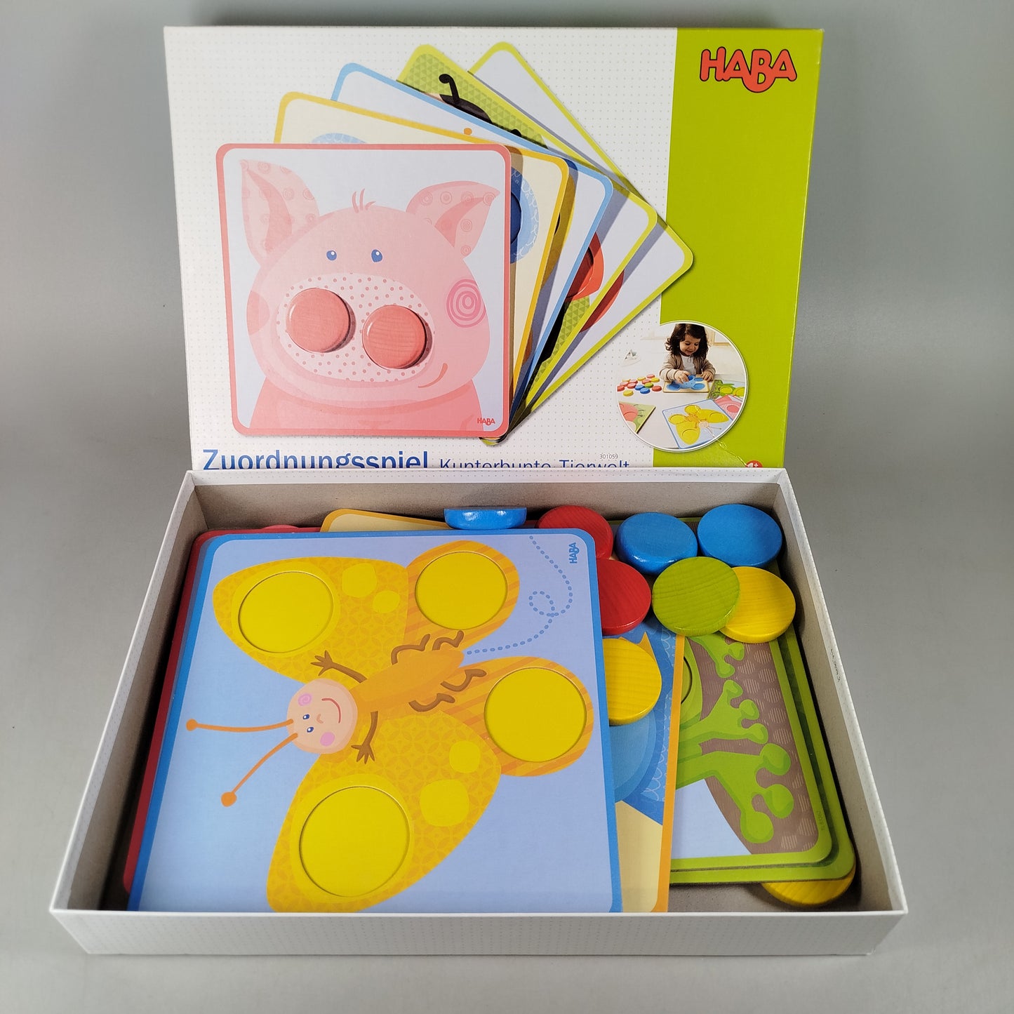 HABA Kunterbunte Tierwelt 301059 Lernspiel