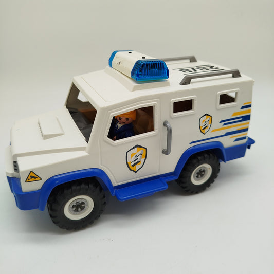 Playmobil Polizeifahrzeug mit 2 Figuren – Spielset