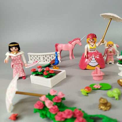 Playmobil Prinzessinnen Gartenhof Set – Figuren, Tiere & Zubehör