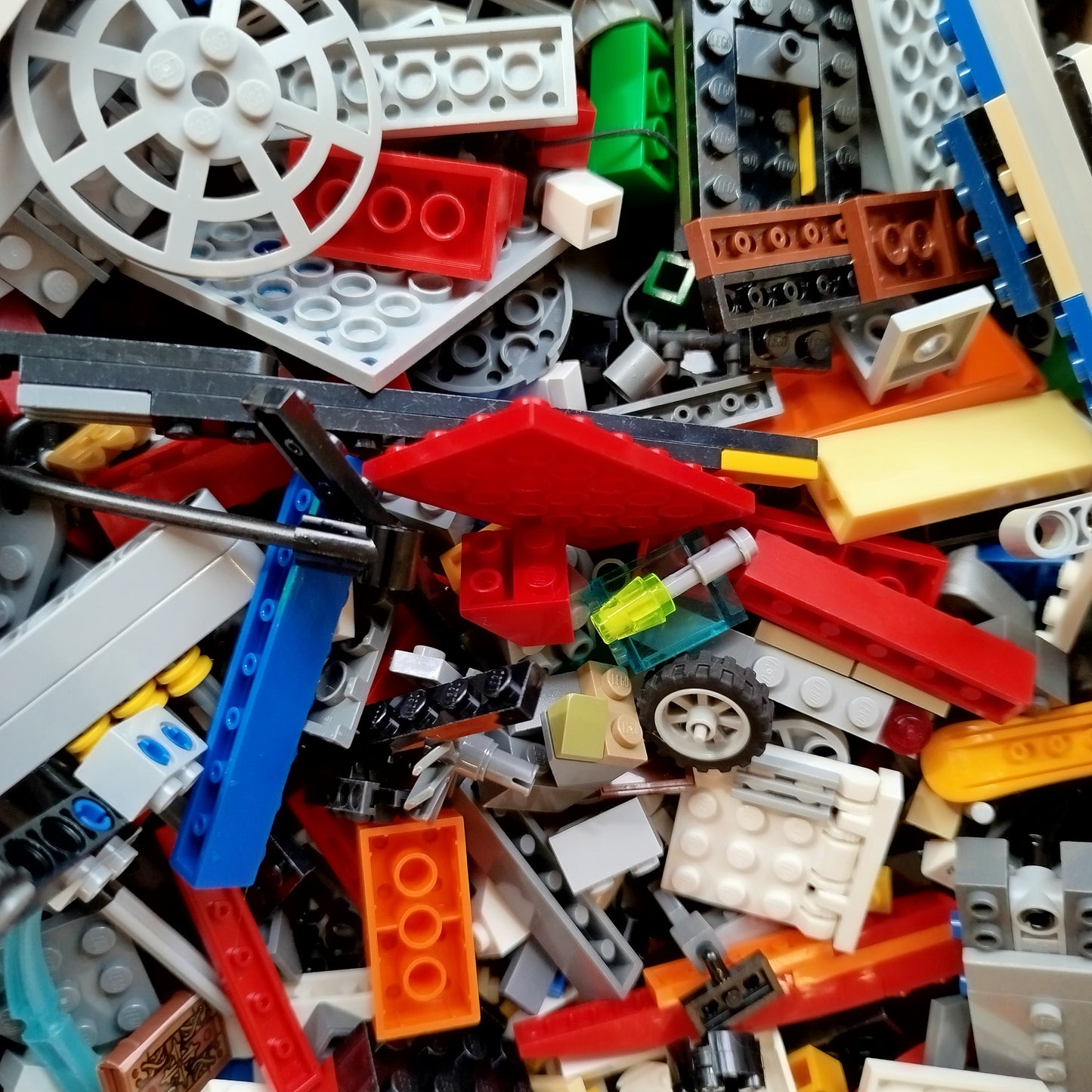 LEGO Konvolut ca. 2,9 kg – gemischte Teile, sehr guter Zustand