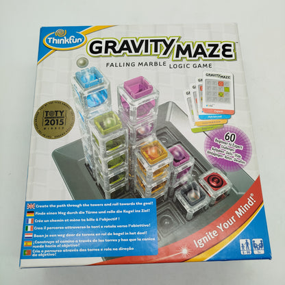 ThinkFun Gravity Maze 🌀🟡 Denkspiel, neuwertig, ab 6 7 8 Jahre | ✅ geprüft 