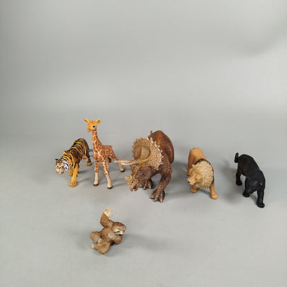Schleich Tiere Figuren-Set – Set von 6 Tierfiguren