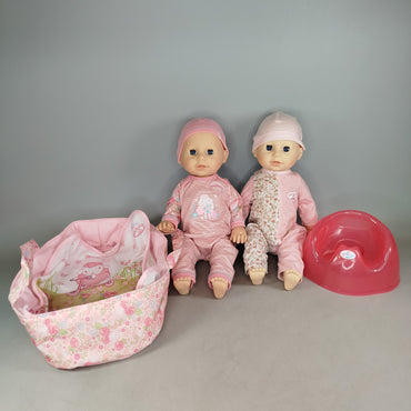 BABY born Bundle Baby Annabell Set von 2 Puppen ab 3 4 5 Jahre | ✅ geprüft 