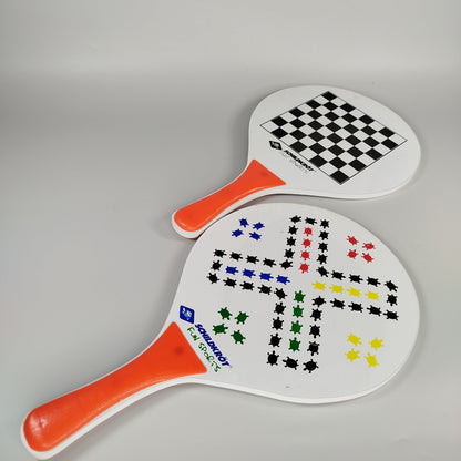 Schildkröt Fun Sports Paddle-Spielset- Schach, Tischtennis und Mensch ärgere dic