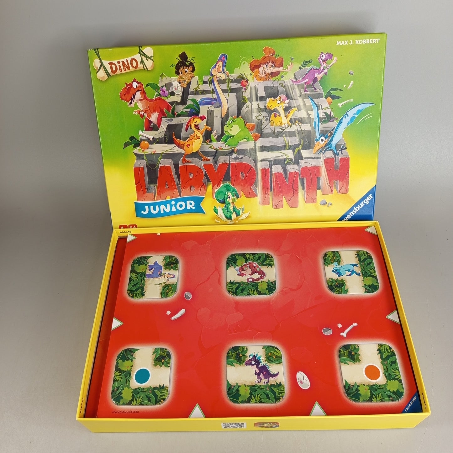 Ravensburger Dino Labyrinth Junior Brettspiel, gebraucht, ab 3 Jahre 