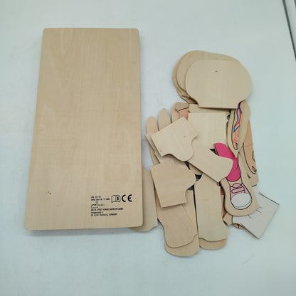 AMIGO Anatomie Mädchen Schichtenpuzzle, gebraucht, ab 3 4 5 Jahre | ✅ geprüft 