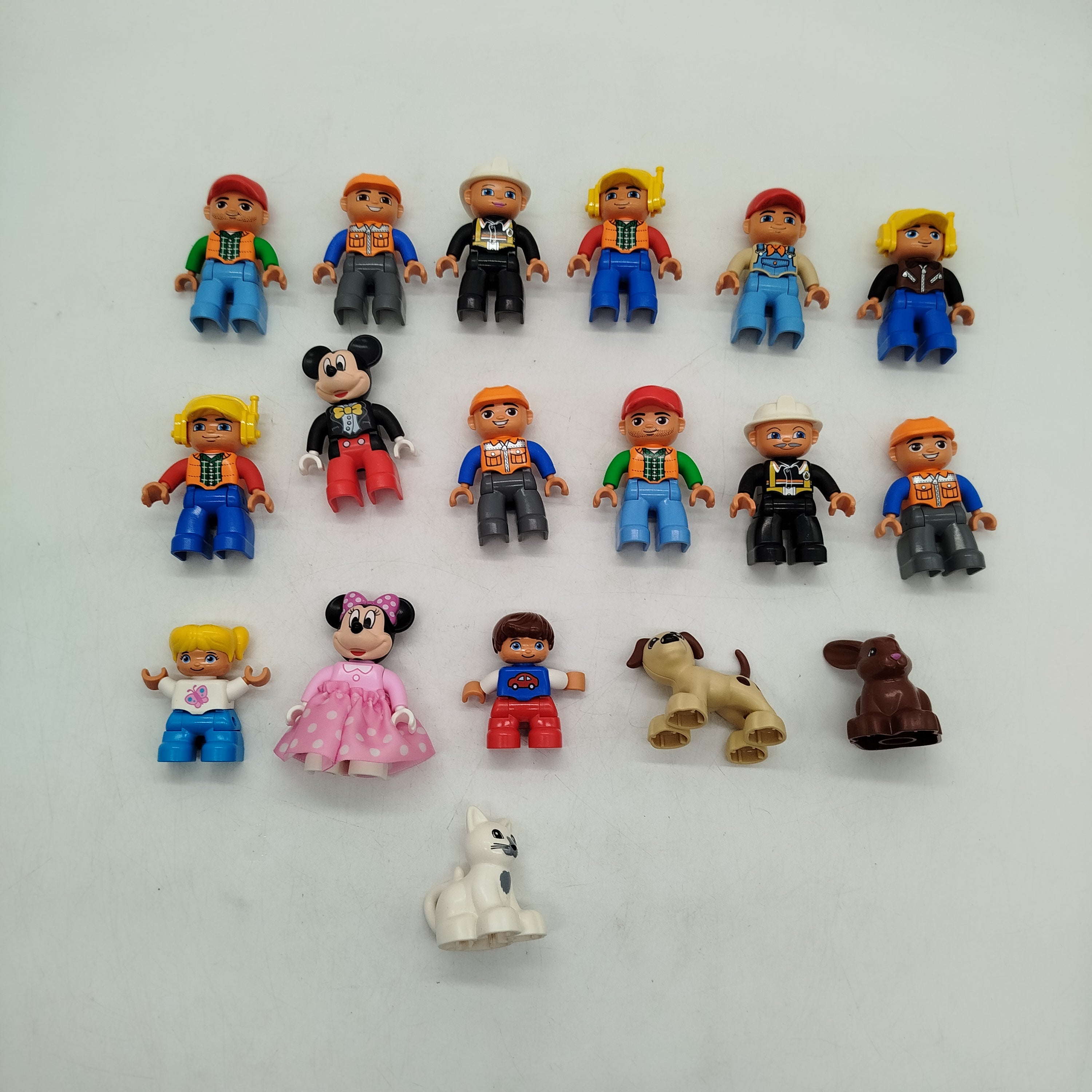 LEGO Bundle Duplo Mickey 18x Figuren, gebraucht, ab 3 4 5 Jahre | ✅ geprüft 